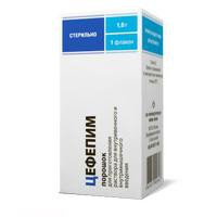 Цефепим порошок для раствора 1г №1 флакон /Лекко/