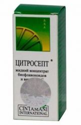 Цитросепт капли для наружного и внутреннего применения 20мл