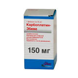 Карбоплатин-эбеве конц.для инфузий 150мг 15мл