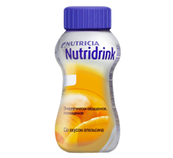 Нутридринк смесь для энтерального питания 200мл апельсин