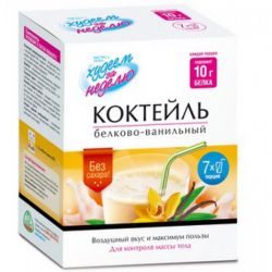Худеем за неделю коктейль белково-ванильный 7 пакетиков