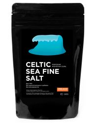 Соль морская кельтская пищевая 200гр
