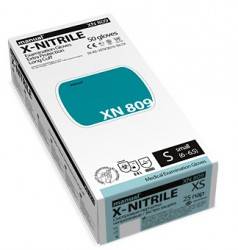 Перчатки смотровые нестерильные нитриловые (р.S) 50 пар (SN209)