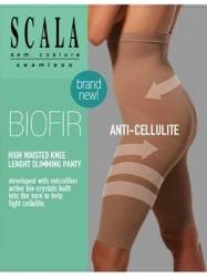 Скала БиоФир бермуды женские корректирующие с завышенной талией 80den XL бежевые