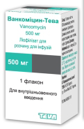 Ванкомицин-Тева лиофилизат для раствора 0