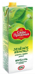 Сады придонья сок яблоко зеленое с 4 мес. 0