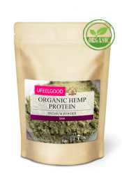 Протеин конопли молотые семена 200гр organic