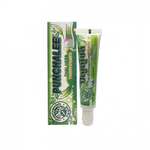 Органическая зубная паста Punchalee Herbal Toothpaste с тайскими травами 35гр