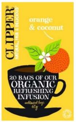 Heath&Heather Напиток фруктово-травяной Пряный апельсин Clipper чай №20 пакетики