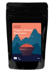 Киноа красные семена 150гр organic
