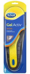 Шолль gelactiv work стельки для активной работы для мужчин