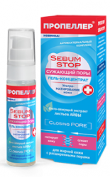 Пропеллер sebum stop гель-концентрат сужающий поры 30мл