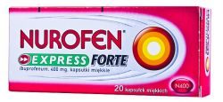 Нурофен Экспресс Форте 400мг №20 капсулы