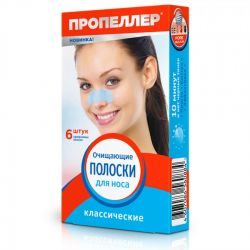 Пропеллер полоски очищающие для носа классические 6шт