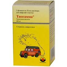 Тиогамма раствор для инфузий 12мг/мл 50мл №1 флакон