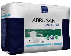 АБЕНА/ABENA Абри-сан 6 Премиум прокладки урологические 34шт