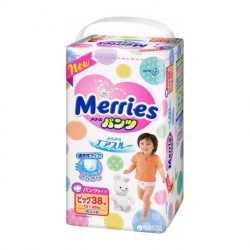 Подгузники-трусики Merries 12-22кг 38шт