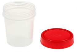 Контейнер для биоматериала нестерильный с крышкой 60мл