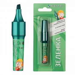 Леккер бриллиантовый зеленый 1% 5мл фломастер