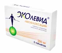 Эколевид 250мг №5 таблетки