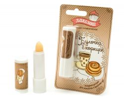 Лакомка помада гигиеническая булочка с корицей 2