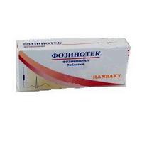 Фозинотек 20мг №30 таблетки