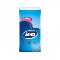 Зева платки носовые Делюкс бумажные 10шт