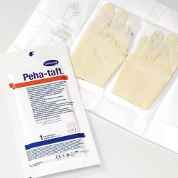 ХАРТМАНН/HARTMANN Пеха-тафт CLASSIC перчатки хирургические текстурные стерильные (р.8) 50пар