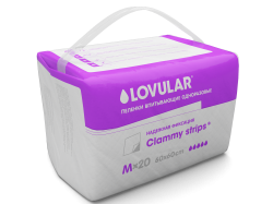 Ловулар простыни впитывающие детские 60х60см 20шт +