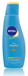 Нивея Сан лосьон солнцезащитный Защита и загар SPF20 200мл