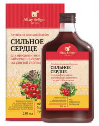 Бальзам медовый алтайский Сильное сердце 250мл