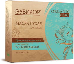 Эубикор маска сухая для лица Кора ивы 4