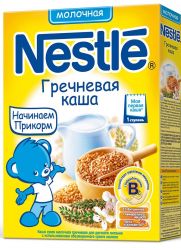 Нестле каша молочная гречневая 250г