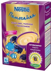 Нестле каша безмолочная овес