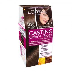 Крем-Краска для волос Loreal casting creme gloss тон 415 морозный каштан