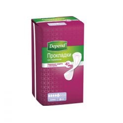 Депенд супер прокладки для взрослых женские №8