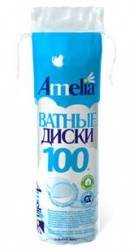 Амелия диски ватные 100шт