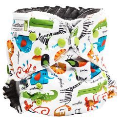 Глориес многоразовый подгузник OPTIMA NEW Сафари 3-18кг+2 вкладыша