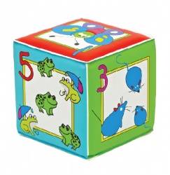 Курносики игрушка-кубик с пищалкой учимся считать 6мес+