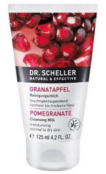 Доктор Шеллер молочко увлажняющее очищающее для нормальной и сухой кожи с экстрактом граната 125мл