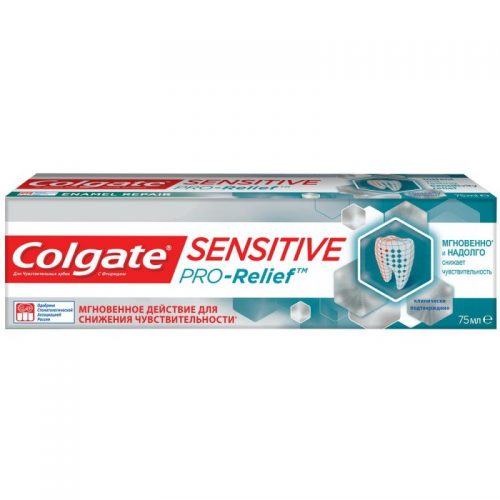 Зубная паста Colgate для чувствитвительных зубов Sensitive Pro-Relief 75мл