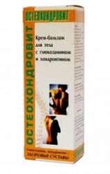Остеохондровит крем-бальзам для тела с глюкозамином и хондроитином 75мл