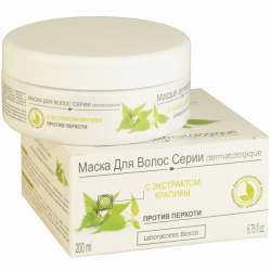 Дерматология маска с эктсрактом крапивы от перхоти 200мл