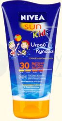 Нивея Сан лосьон солнцезащитный детский Играй и купайся SPF30 150мл (85832)