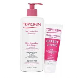 Топикрем набор молочко для тела ультраувлажняющее 500мл + мягкий гель 75мл