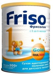 Фрисолак 1 голд - заменитель молока от 0 до 6 мес 800г