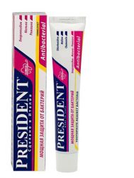 Президент паста зубная антибактериальная 100мл
