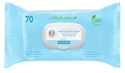 Клоран Бебе салфетки очищающие с календулой №70