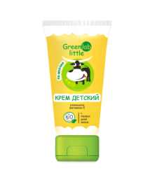 Greenlab little крем детский на молоке с ромашкой и витамином Е 100мл