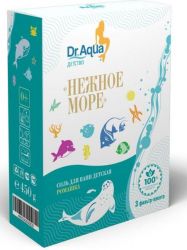 Доктор Аква соль для ванн детская ромашка 150г №3